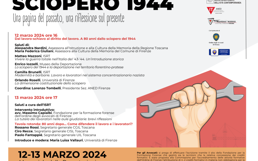 Sciopero 1944. Una pagina del passato, una riflessione sul presente